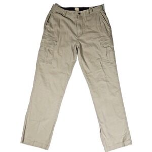 RedHead Men's 34x34 Tan Cargo Pants Khaki Outdoor Utility Work Cotton Twill